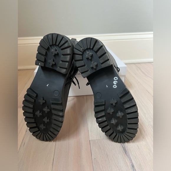 Steve Madden rucker black upper leather boots - Picture 5 of 6